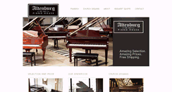 Desktop Screenshot of altenburgpiano.com